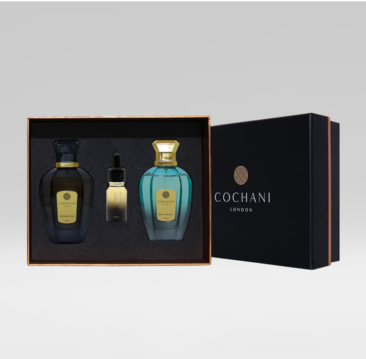 Midnight Oud Blue Paradise Parfum and Royal Amber Oil 10ml